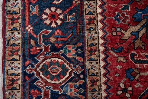 Vintage Heriz Area Rug (8' x 11')